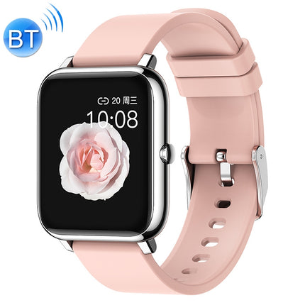 P22 1.4 inch IPS Color Screen Smart Watch,IP67 Waterproof, Support Remote Camera /Heart Rate Monitoring/Sleep Monitoring/Sedentary Reminder/Blood Pressure Monitoring (Pink)-garmade.com