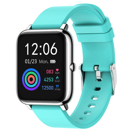 P22 1.4 inch IPS Color Screen Smart Watch,IP67 Waterproof, Support Remote Camera /Heart Rate Monitoring/Sleep Monitoring/Sedentary Reminder/Blood Pressure Monitoring (Blue)-garmade.com