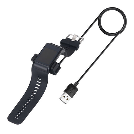 Charger Cable Replacement Charger Stand for Garmin Vivoactive HR Smart Watch, Cable Length: 1.2m (Black)-garmade.com