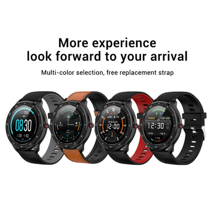 Z06 Fashion Smart Sports Watch, 1.3 inch Full Touch Screen, 5 Dials Change, IP67 Waterproof, Support Heart Rate / Blood Pressure Monitoring / Sleep Monitoring / Sedentary Reminder (Black)-garmade.com