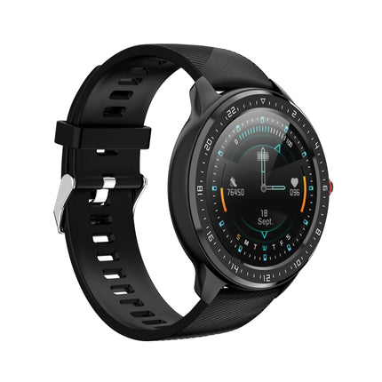 Z06 Fashion Smart Sports Watch, 1.3 inch Full Touch Screen, 5 Dials Change, IP67 Waterproof, Support Heart Rate / Blood Pressure Monitoring / Sleep Monitoring / Sedentary Reminder (Black)-garmade.com
