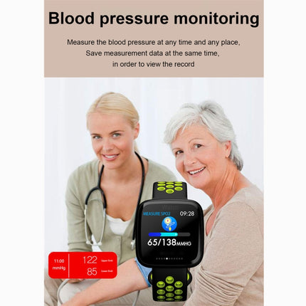 F15 1.3 inch TFT IPS Color Screen Smart Bracelet, Support Call Reminder/ Heart Rate Monitoring /Blood Pressure Monitoring/ Sleep Monitoring/Blood Oxygen Monitoring (Black)-garmade.com