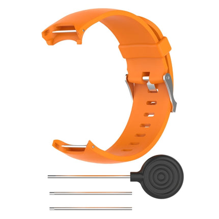 Smart Watch Silicone Wrist Strap Watchband for Garmin Approach S3 (Orange)-garmade.com