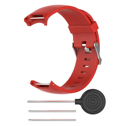 Smart Watch Silicone Wrist Strap Watchband for Garmin Approach S3 (Red)-garmade.com