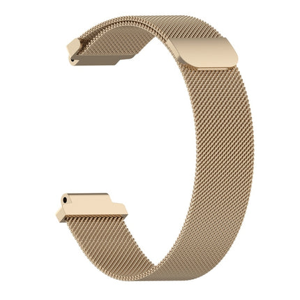 Milanese Wrist Strap Watchband for Garmin Forerunner 235 26cm (Champagne Gold)-garmade.com