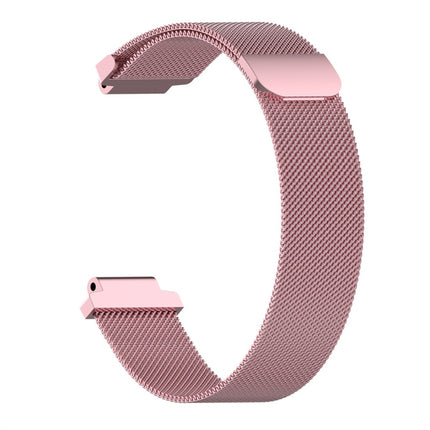 Milanese Wrist Strap Watchband for Garmin Forerunner 235 26cm (Pink)-garmade.com