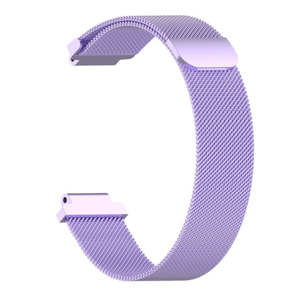 Milanese Wrist Strap Watchband for Garmin Forerunner 235 26cm (Light Purple)-garmade.com