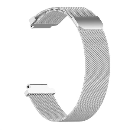 Milanese Wrist Strap Watchband for Garmin Forerunner 235 26cm(Silver)-garmade.com