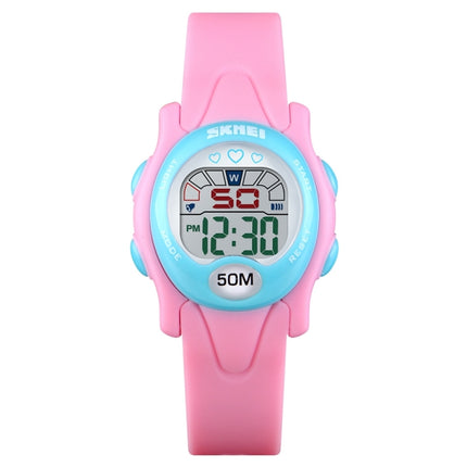 SKMEI 1478 Multifunction Children Digital Watch 50m Waterproof Sports Watch(Pink)-garmade.com