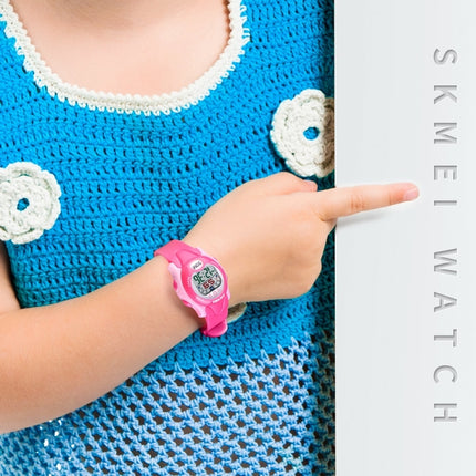 SKMEI 1478 Multifunction Children Digital Watch 50m Waterproof Sports Watch(Pink)-garmade.com