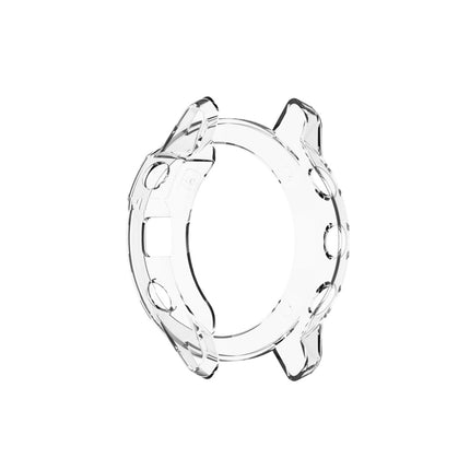 For Garmin Fenix 6 TPU Half Coverage Smart Watch Protevtice Case (White)-garmade.com