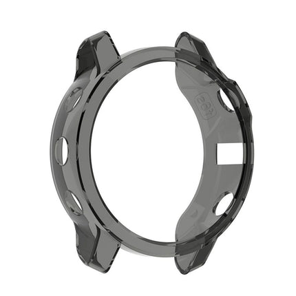 For Garmin Fenix 6s TPU Half Coverage Smart Watch Protevtice Case(Black)-garmade.com