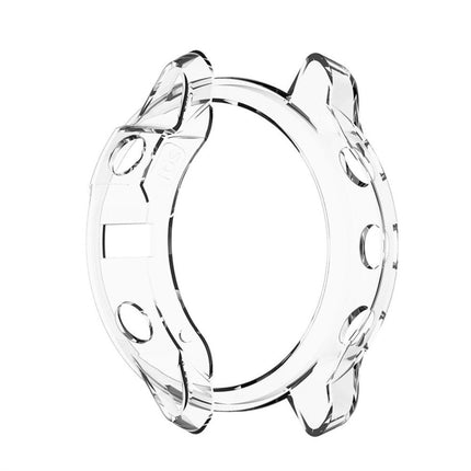For Garmin Fenix 6s TPU Half Coverage Smart Watch Protevtice Case(White)-garmade.com