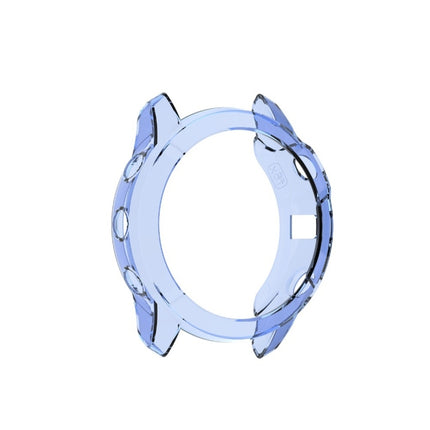 For Garmin Fenix 6X TPU Half Coverage Smart Watch Protevtice Case (Blue)-garmade.com