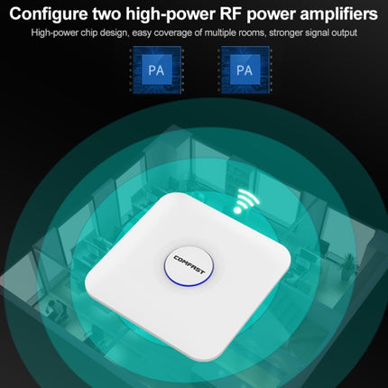 COMFAST CF-E375AC 1300Mbps Dual Band Wireless Indoor Ceiling AP 2.4G+5.8GHz WiFi Access Point-garmade.com