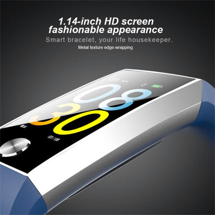 S28 1.14 inch TFT Color Screen IPX67 Waterproof Bluetooth Smartwatch, Support Call Reminder/ Heart Rate Monitoring /Blood Pressure Monitoring/ Sleep Monitoring (Black)-garmade.com