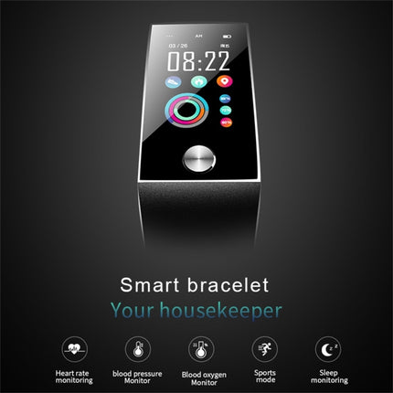 S28 1.14 inch TFT Color Screen IPX67 Waterproof Bluetooth Smartwatch, Support Call Reminder/ Heart Rate Monitoring /Blood Pressure Monitoring/ Sleep Monitoring (Black)-garmade.com