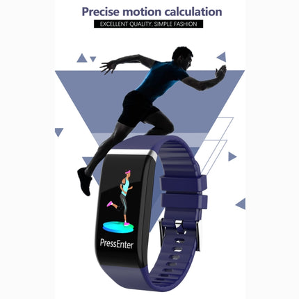 C919 1.14 inch IPX67 Waterproof Smartwatch, Support Call Reminder/ Heart Rate Monitoring /Blood Pressure Monitoring/ Sleep Monitoring (Blue)-garmade.com