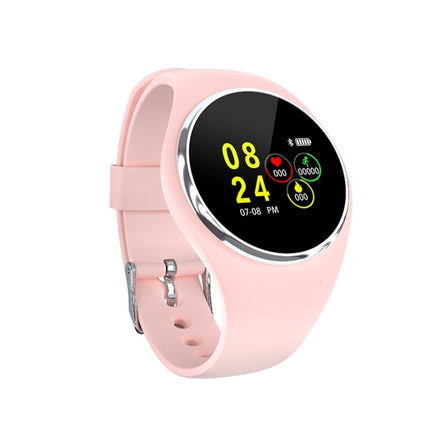 DK01 1.0 inch TFT Color Screen IP67 Waterproof Bluetooth Smartwatch, Support Call Reminder/ Heart Rate Monitoring /Blood Pressure Monitoring/ Sleep Monitoring (Pink)-garmade.com