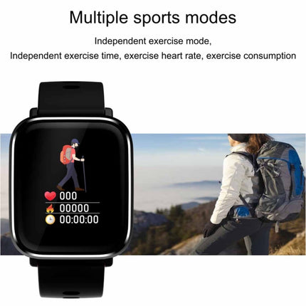 Q58S 1.3 inch TFT Touch Screen IP67 Waterproof Smartwatch, Support Call Reminder/ Heart Rate Monitoring /Blood Pressure Monitoring/ Sleep Monitoring (Grey)-garmade.com