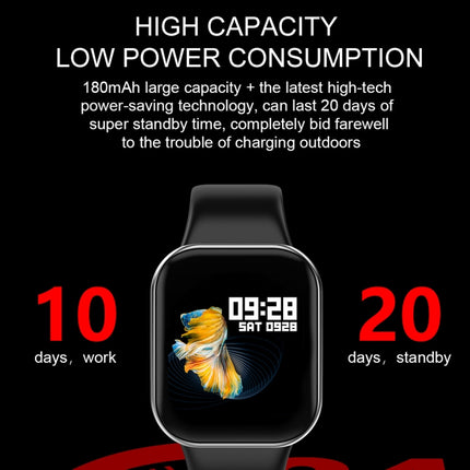 X16 1.3 inch TFT Color Screen IP67 Waterproof Bluetooth Smartwatch, Support Call Reminder/ Heart Rate Monitoring /Blood Pressure Monitoring/ Sleep Monitoring (Black)-garmade.com
