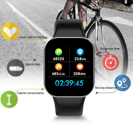 X16 1.3 inch TFT Color Screen IP67 Waterproof Bluetooth Smartwatch, Support Call Reminder/ Heart Rate Monitoring /Blood Pressure Monitoring/ Sleep Monitoring(Black)-garmade.com