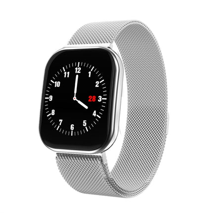 X16 1.3 inch TFT Color Screen IP67 Waterproof Bluetooth Smartwatch, Support Call Reminder/ Heart Rate Monitoring /Blood Pressure Monitoring/ Sleep Monitoring(Silver)-garmade.com