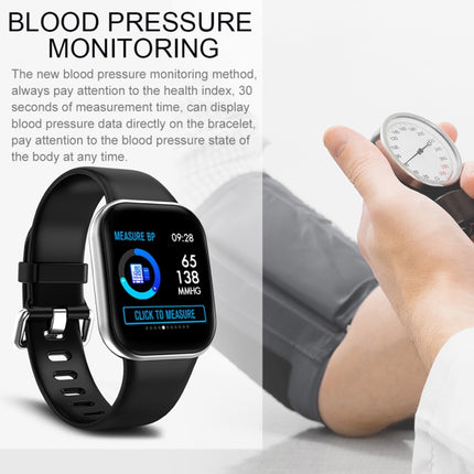 X16 1.3 inch TFT Color Screen IP67 Waterproof Bluetooth Smartwatch, Support Call Reminder/ Heart Rate Monitoring /Blood Pressure Monitoring/ Sleep Monitoring(Silver Grey)-garmade.com