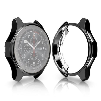 TPU Plated Shockproof Case for Samsung Gear S3 Frontier Smartwatch 46mm(Black)-garmade.com