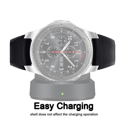 TPU Plated Shockproof Case for Samsung Gear S3 Frontier Smartwatch 46mm(Silver Grey)-garmade.com