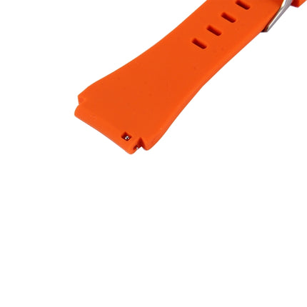 For Samsung Gear S3 Classic Smart Watch Silicone Watchband, Length: about 22.4cm(Orange)-garmade.com