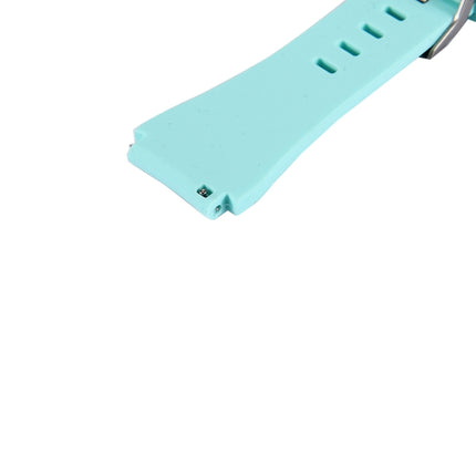 For Samsung Gear S3 Classic Smart Watch Silicone Watchband, Length: about 22.4cm(Light Green)-garmade.com