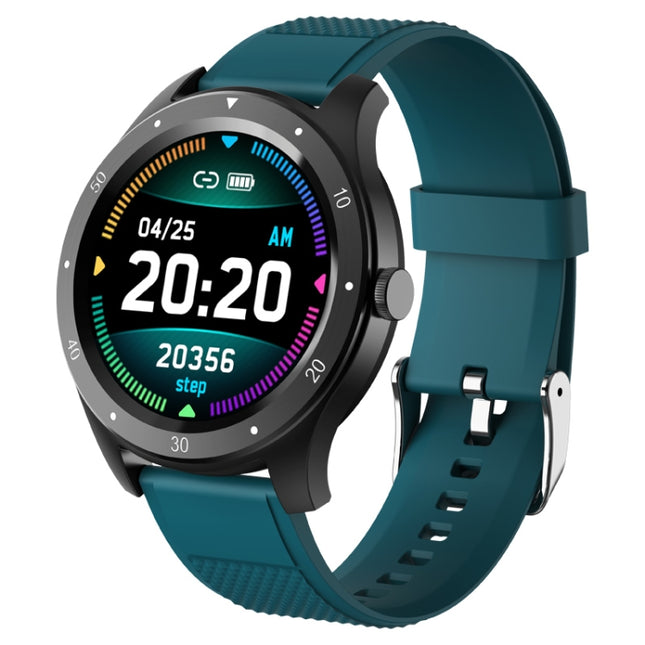 S6 1.3 inch IPS Color Screen Smart Watch, Support Heart Rate Monitoring / Blood Pressure Monitoring / Sleep Monitoring / Female Physiological Cycle (Green)-garmade.com