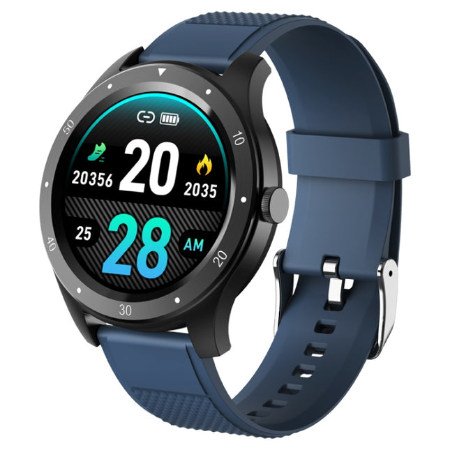 S6 1.3 inch IPS Color Screen Smart Watch, Support Heart Rate Monitoring / Blood Pressure Monitoring / Sleep Monitoring / Female Physiological Cycle (Blue)-garmade.com