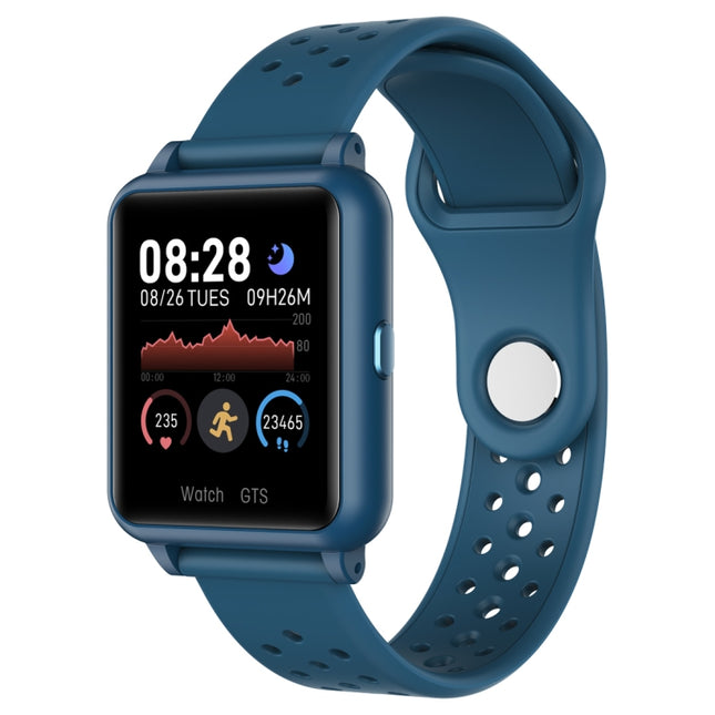 P8 1.3 inch IPS Color Screen Smart Watch, Support Heart Rate Monitoring / Blood Pressure Monitoring / Sleep Monitoring / Blood Oxygen Monitoring(Baby Blue)-garmade.com