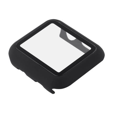 PC + Glass Protective Case for Apple Watch Series 5 & 4 44mm(Black)-garmade.com