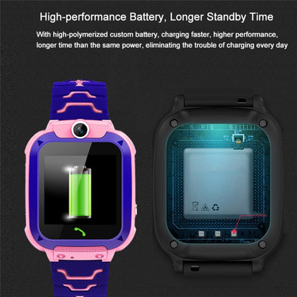 Q12 1.44 inch Color Screen Smartwatch for Children, Not Waterproof, Support LBS Positioning / Two-way Dialing / SOS / Voice Monitoring / Setracker APP (Pink)-garmade.com