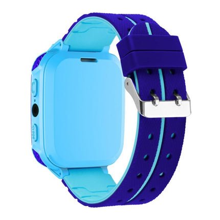Q12 1.44 inch Color Screen Smartwatch for Children, Not Waterproof, Support LBS Positioning / Two-way Dialing / SOS / Voice Monitoring / Setracker APP (Blue)-garmade.com