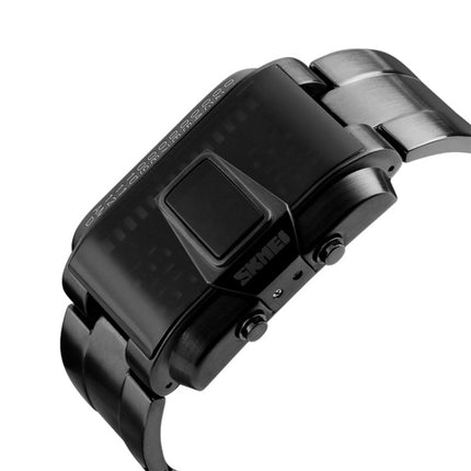 SKMEI 1179 Multifunctional Men Outdoor Sports Noctilucent Waterproof LED Digital Watch(Black)-garmade.com