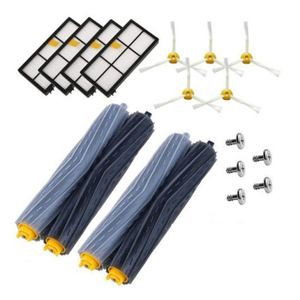 Sweeping Robot Accessories HEPA Filters for iRobot Roomba 8 / 9 Series Brushes Kits-garmade.com
