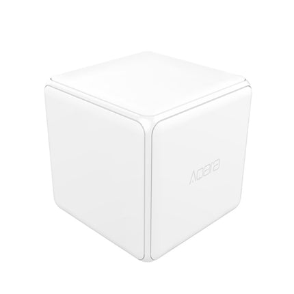 Original Xiaomi Aqara Magic Cube Controller Zigbee Version Six Actions Controlled, Need to Work with (CA1001) Product(White)-garmade.com