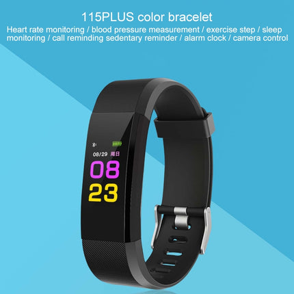 115Plus 0.96 inches OLED Color Screen Smart Bracelet,Support Call Reminder /Heart Rate Monitoring /Blood Pressure Monitoring /Sleep Monitoring /Sedentary Remind(Purple)-garmade.com