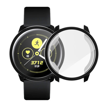For Samsung Active Watch Full Coverage TPU Protective Case (Black)-garmade.com