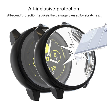 For Samsung Active Watch Full Coverage TPU Protective Case (Black)-garmade.com