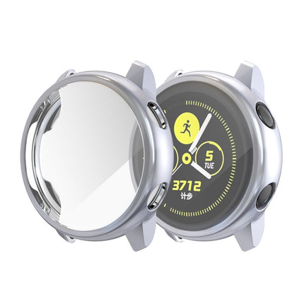 For Samsung Active Watch Full Coverage TPU Protective Case (Grey)-garmade.com
