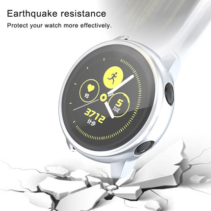 For Samsung Active Watch Full Coverage TPU Protective Case (Silver)-garmade.com