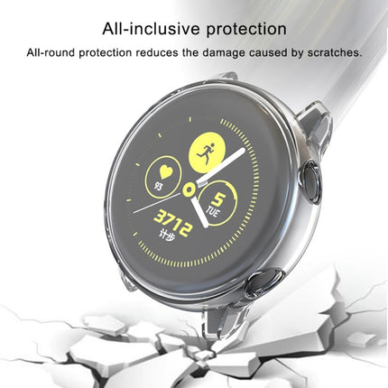 For Samsung Active Watch Full Coverage TPU Protective Case (Transparent)-garmade.com