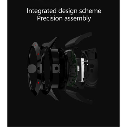 N6 Smart Watch 1.3 inch TFT Screen MTK2502C Bluetooth4.0, Silicone Watch Strap, Support Heart Rate Monitor & Pedometer & Sleep Monitor & Sedentary Reminder(Red)-garmade.com