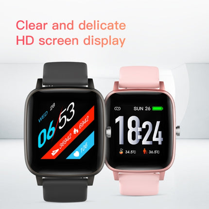 T98 1.4 inch Color Screen Smart Watch, IP67 Waterproof, Support Body Temperature Measurement / Heart Rate Monitoring / Blood Pressure Monitoring / Sedentary Reminder / Calories(Black)-garmade.com