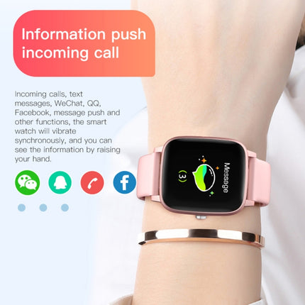 T98 1.4 inch Color Screen Smart Watch, IP67 Waterproof, Support Body Temperature Measurement / Heart Rate Monitoring / Blood Pressure Monitoring / Sedentary Reminder / Calories(Grey)-garmade.com